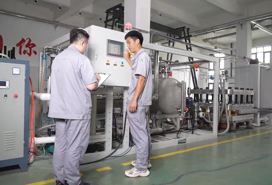 Shandong Saikesaisi Hydrogen Energy Co., Ltd linia produkcyjna producenta